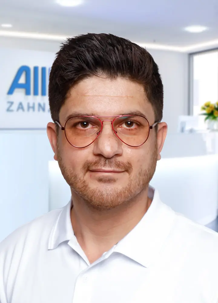 Portrait Zahnarzt Allan Qasem (AllDent Karlsruhe)