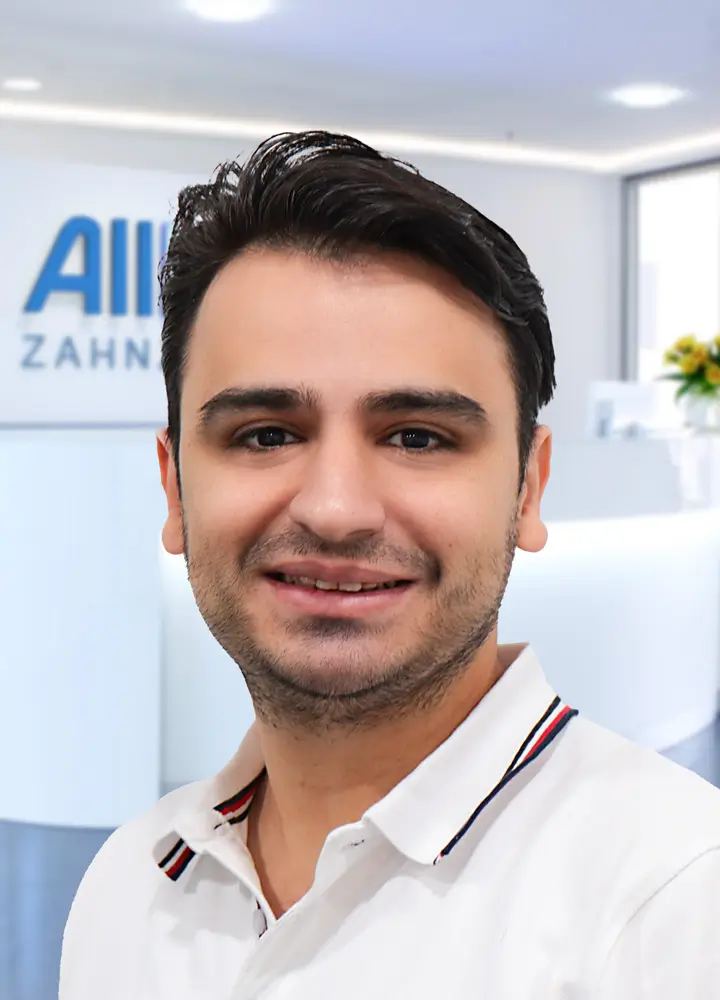 Portrait Zahnarzt Zahran Zamrini (AllDent Karlsruhe)